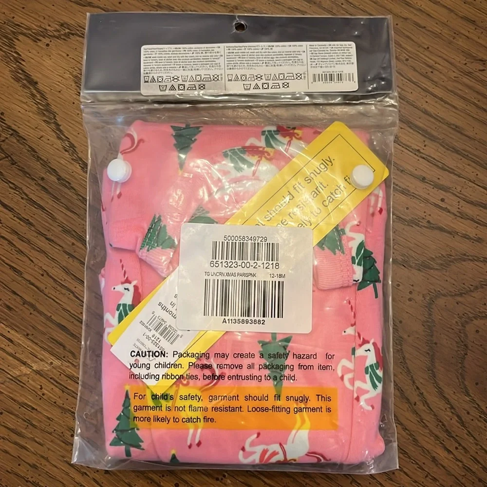 Baby Gap long sleeve pajamas, size‎ 12-18 months, NWT